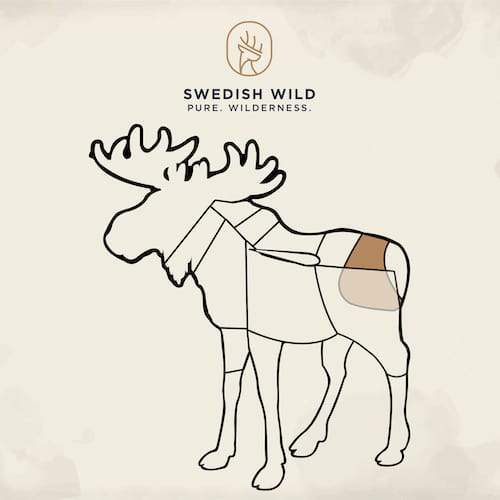Swedish Wild Moose Moose Steak - Inner Thigh