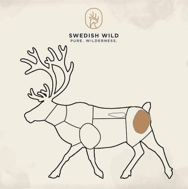 Swedish Wild Reindeer Reindeer Steak - Inner Thigh
