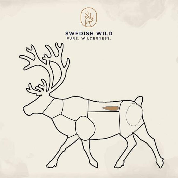 Fillet meat mapping of Reindeer from Swedish Wild